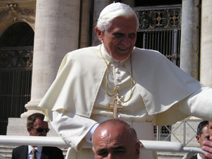 Benedykt XVI w Rzymie